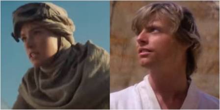Star Wars: Rey and Luke